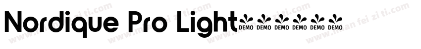 Nordique Pro Light字体转换